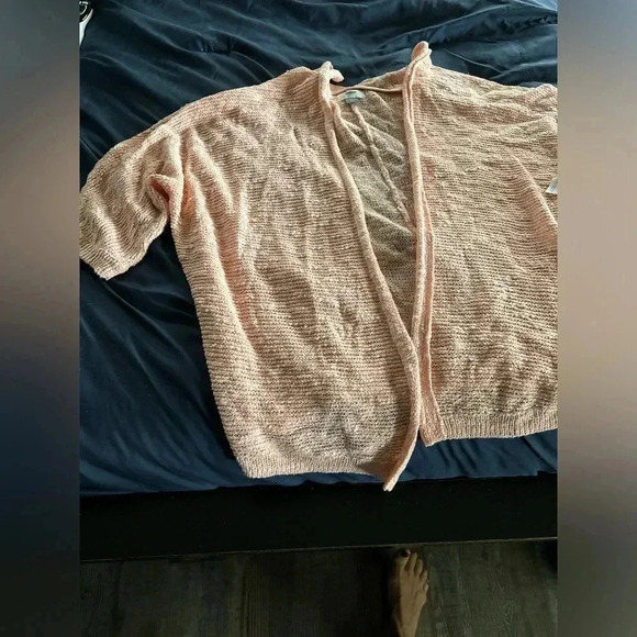 NWT women’s pink lightweight cardigan - Picture 2 of 5
